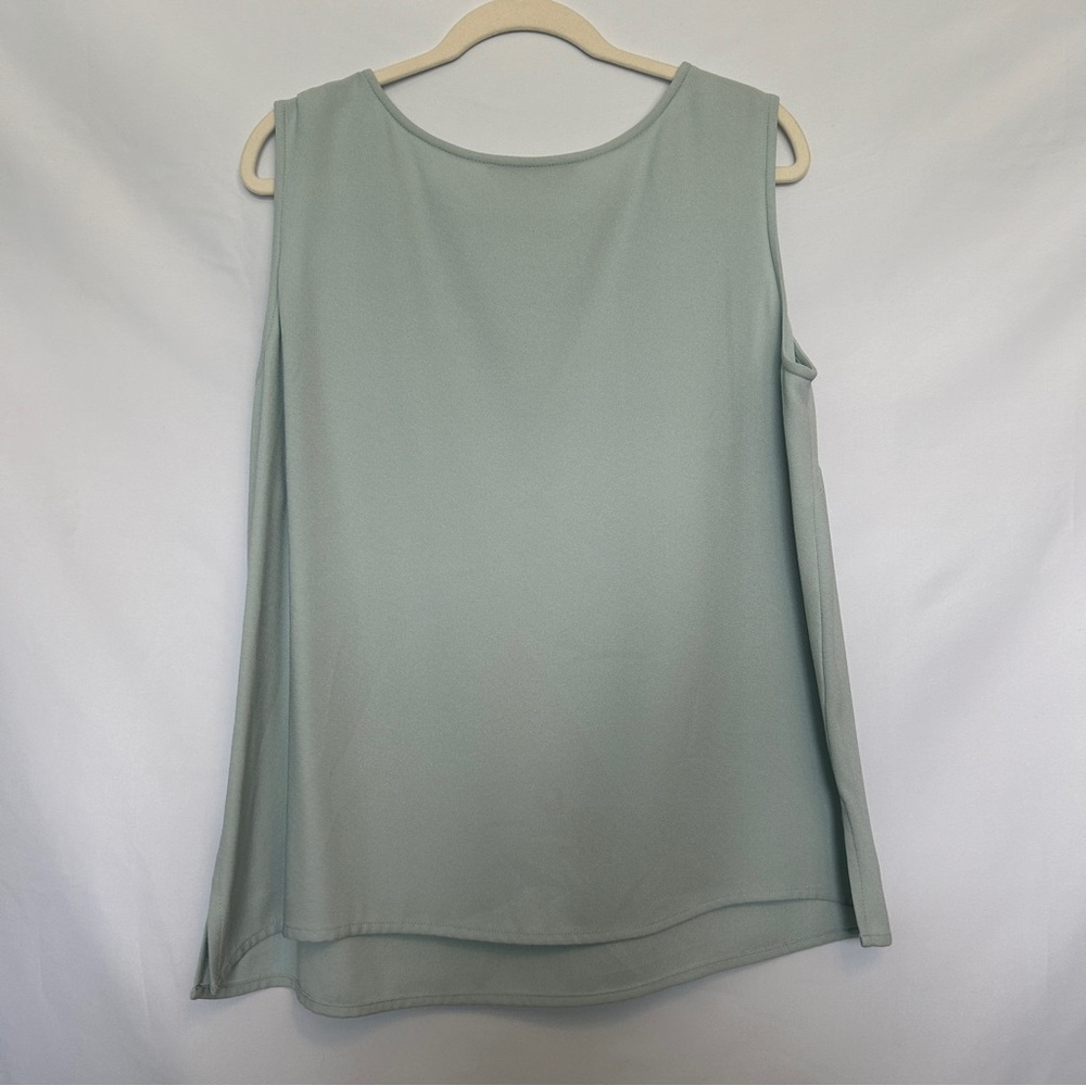 Josephine Chaus Sleeevless Light Blue Tank - Picture 8 of 8